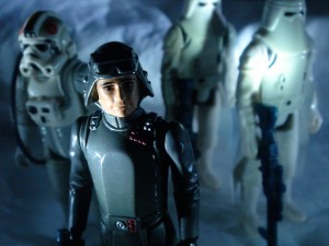 Ice Men Cometh. (Vintage AT-AT Driver, Vintage AT-AT Commander, Vintage Imperial Stormtroopers (Hoth Battle Gear))