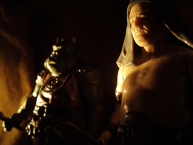 Rancor Keeper. (Vintage Gamorrean Guard, Vintage Rancor Keeper)