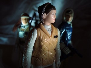Wicked Cold. (Vintage Luke Skywalker in Hoth Battle Gear, Vintage Princess Leia Organa in Hoth Outfit, Vintage Han Solo in Hoth Battle Gear)