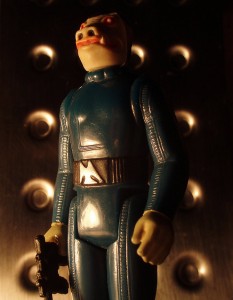 Devil in Blue Dress. (Vintage Blue Snaggletooth)