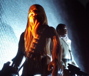 Chewbacca Redux. (Vintage Chewbacca, Vintage General Lando Calrissian)