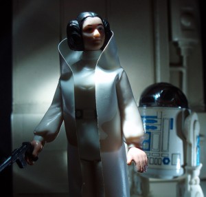 Like Thieves In The Night. (Vintage Princess Leia Organa, Vintage R2-D2)