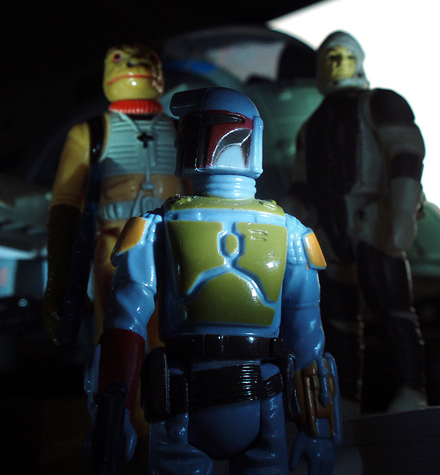 Dirty Deeds. (Vintage Bossk, Vintage Boba Fett, Vintage Dengar)