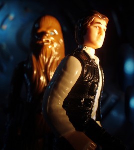 Pair of Aces. (Vintage Chewbacca, Vintage Han Solo)