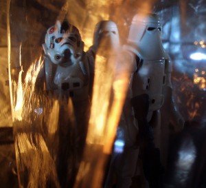 Stone Cold Storm Alternate (Vintage AT-AT Driver, Vintage Imperial Stormtroopers in Hoth Battle Gear)
