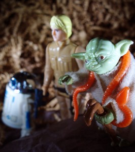 With Signs & Wonders.(Vintage R2-D2, Vintage Luke Skywalker Bespin Fatigues, Vintage Yoda the Jedi Master)