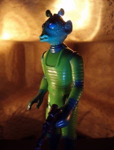 Not Easy Being Greedo. (Vintage Greedo)