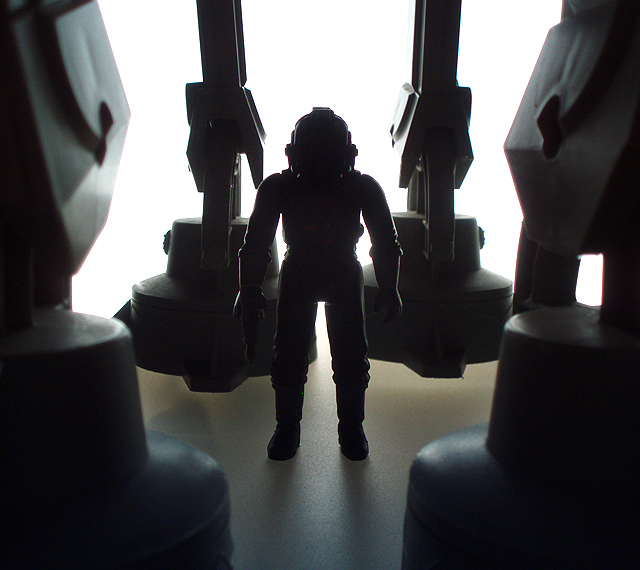 All-Fours. (Vintage AT-AT, Vintage Tie Fighter Pilot)
