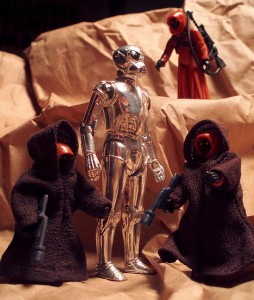 Effective Collective. (Vintage Jawas, Vintage Death Star Droid)