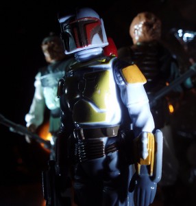 The Hunting Party. (Vintage Nikto, Vintage Boba Fett, Vintage Weequay)